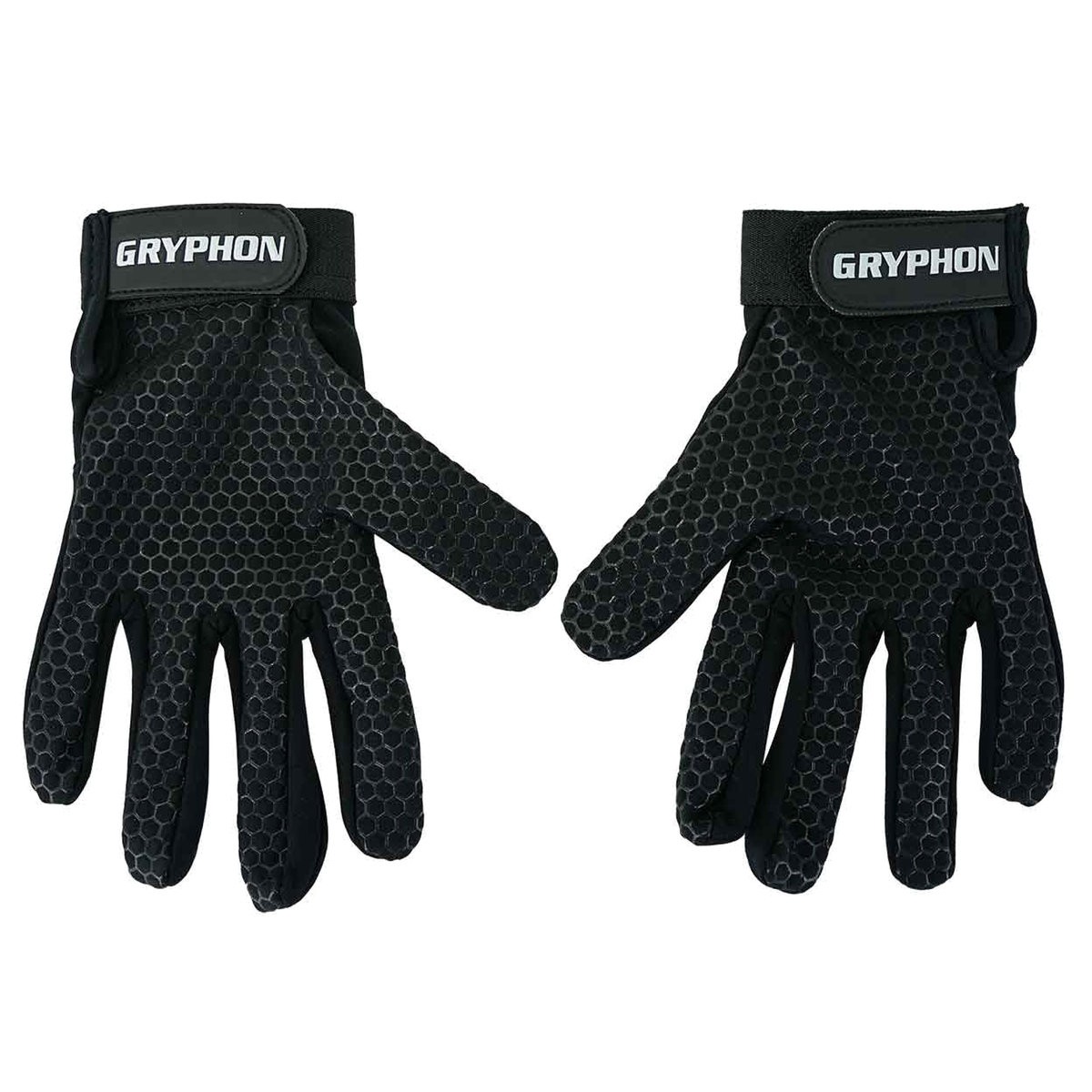 Gryphon G Fit G5 field hockey gloves with full finger design and textured grip for enhanced control