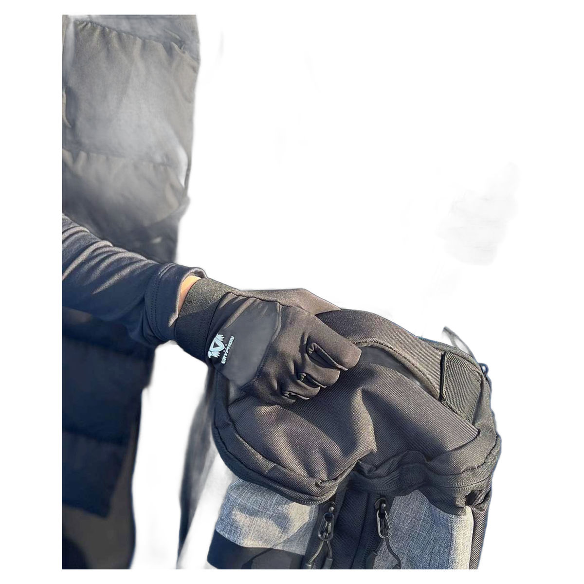 Gryphon G Fit G5 field hockey gloves with full finger design and textured grip for enhanced control
