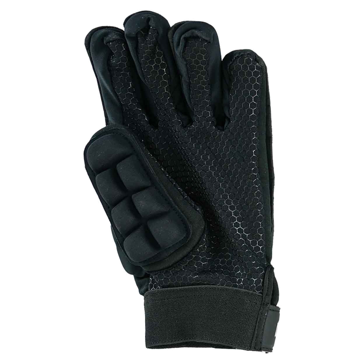 Gryphon Pajero Supreme field hockey glove with full finger padding and textured grip palm for protection and control