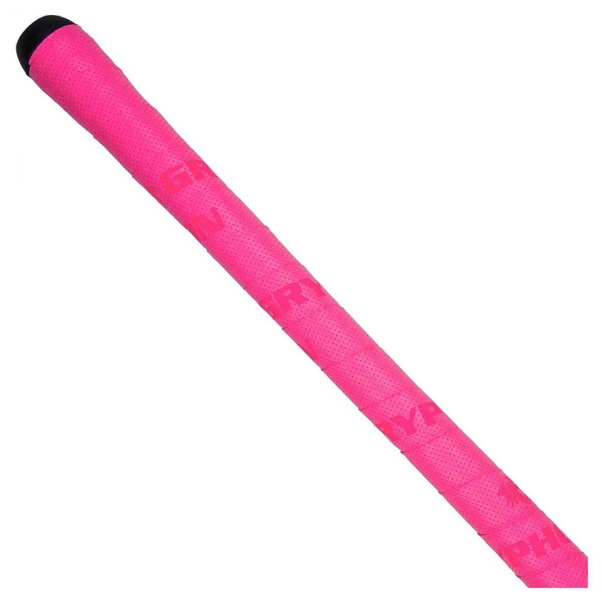 Gryphon soft field hockey stick grip in black with textured surface for enhanced grip and control