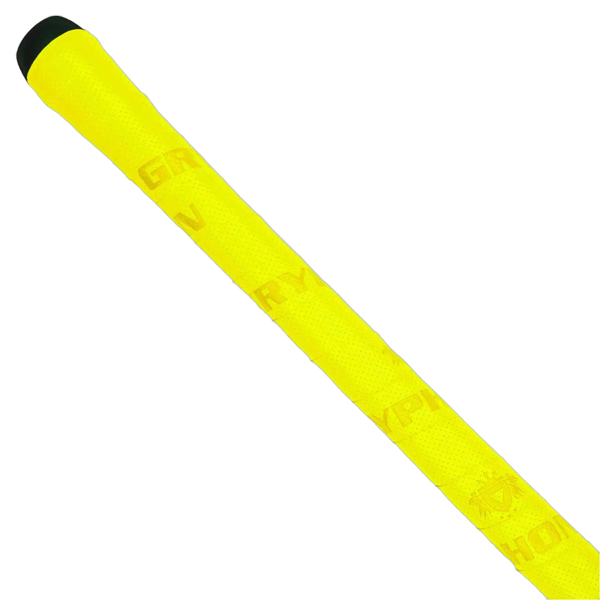 Gryphon soft field hockey stick grip in black with textured surface for enhanced grip and control