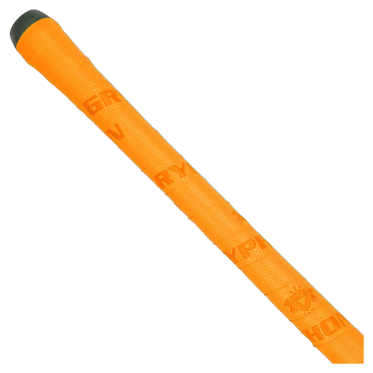 Gryphon soft field hockey stick grip in black with textured surface for enhanced grip and control
