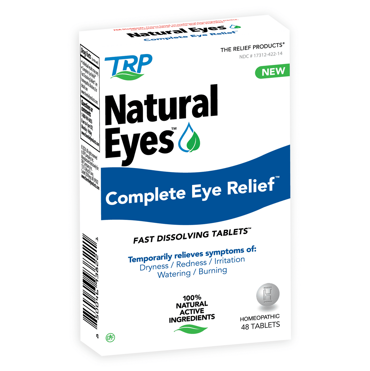 TRP Company Eye Relief Complete Tablets, 48 tablets