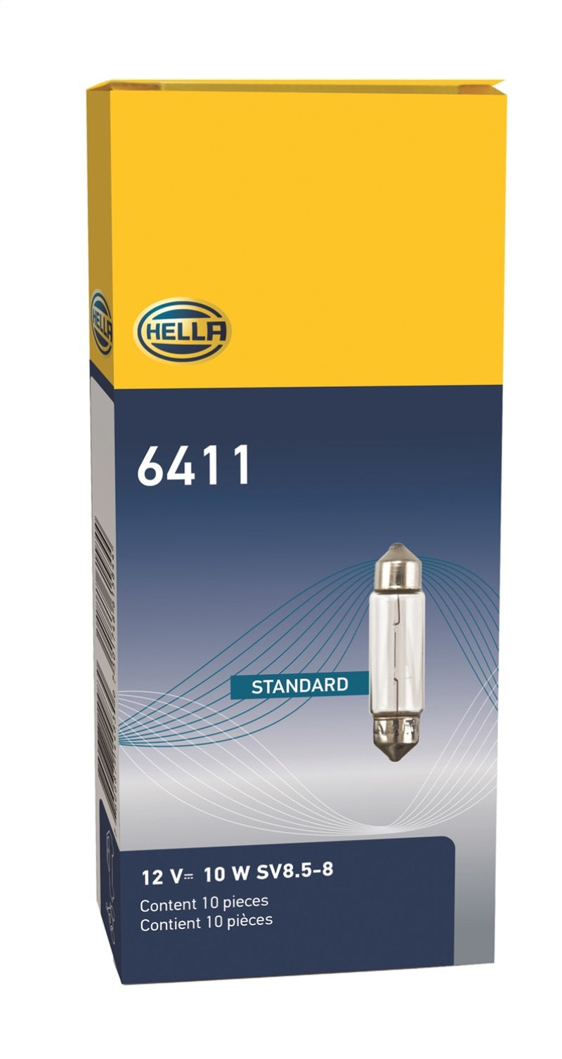 Hella Universal Clear 12V 10W 10x41mm T3.25 Bulb - View 7