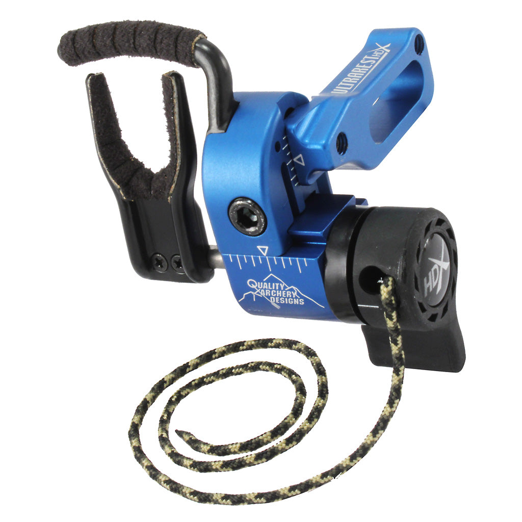 QAD UltraRest HDX in Blue RH - Front View