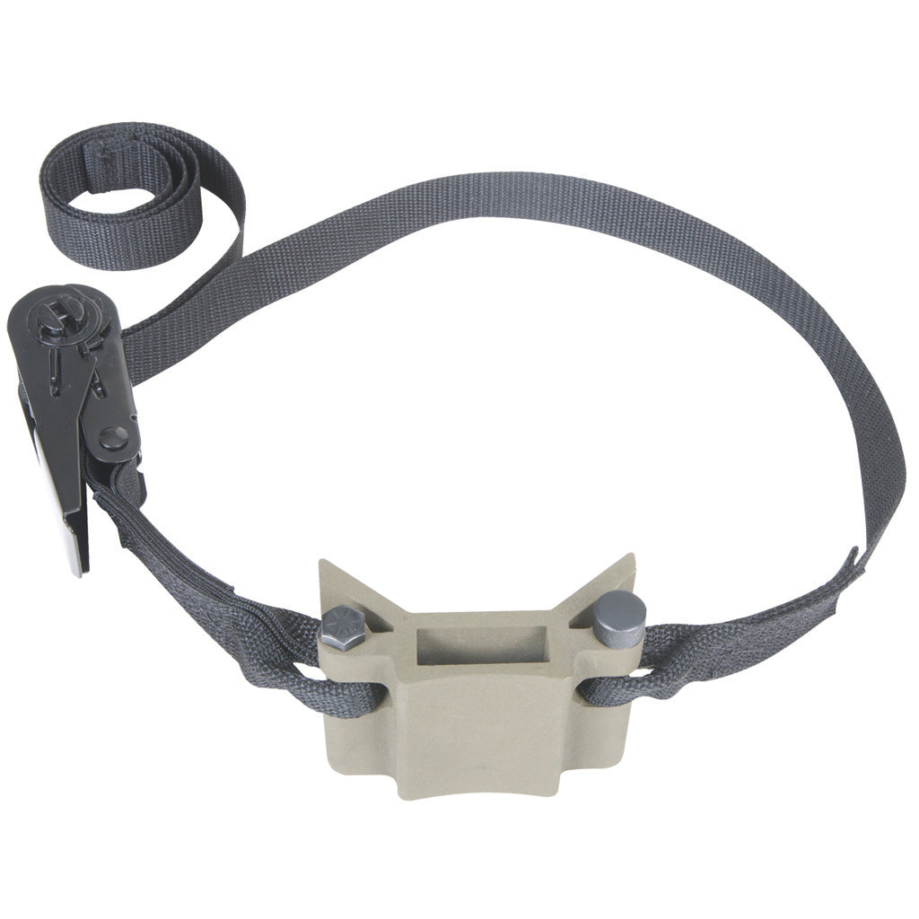 Millennium Receiver Mount in Tan/Black - Front View