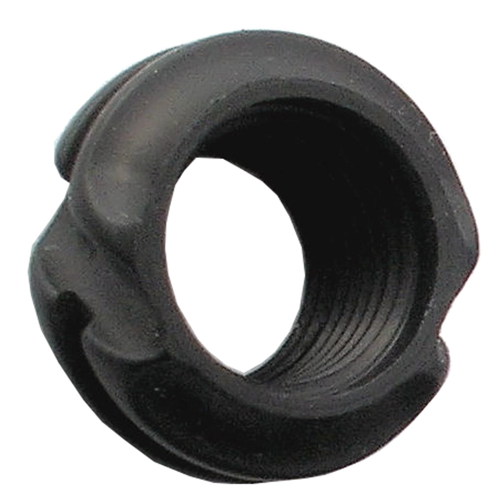 Specialty Archery Peep Housing in Black 1/8 in. 37 Degree - Front View
