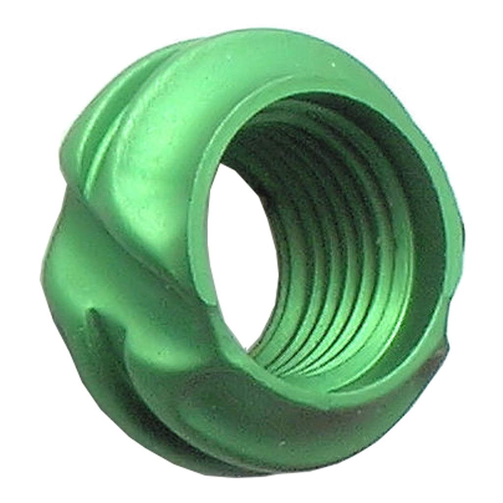 Specialty Archery Peep Housing in Green 1/4 in. - Front View