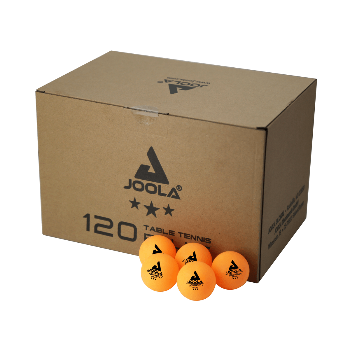 JOOLA Advanced Training ABS 3-Star Table Tennis Balls product image