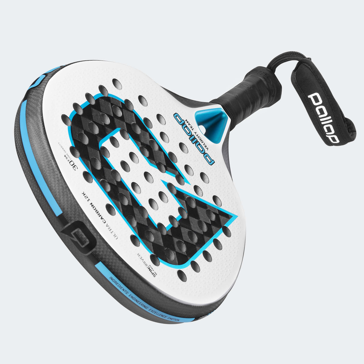 Pallap Velocity Team Padel Racket 2025 White - view 4