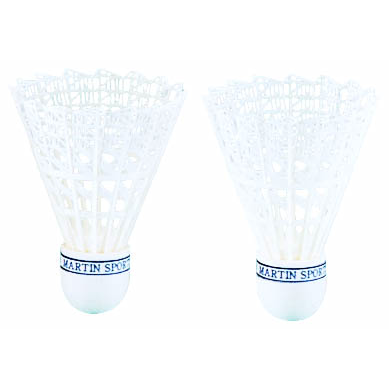Martin Sports Nylon Badminton Shuttlecocks, Tube of 6 - Front View