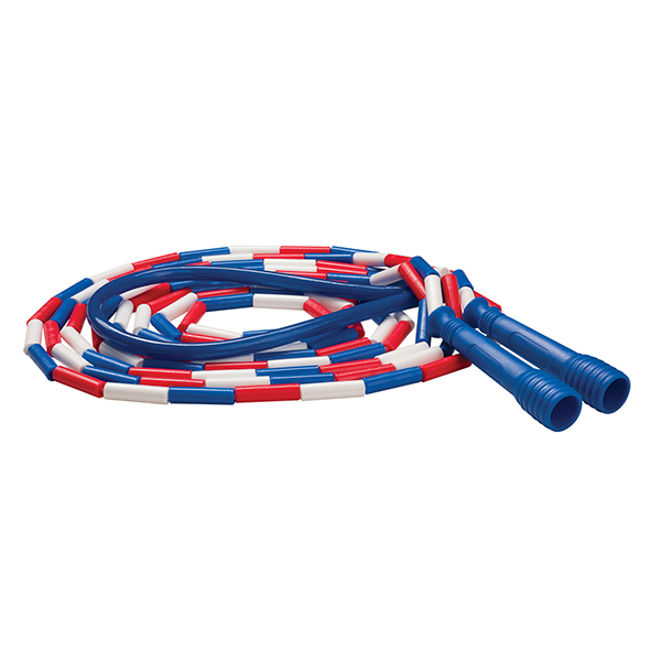 Champion Sports Deluxe XU Beaded Jump Rope in 16 ft - Front View