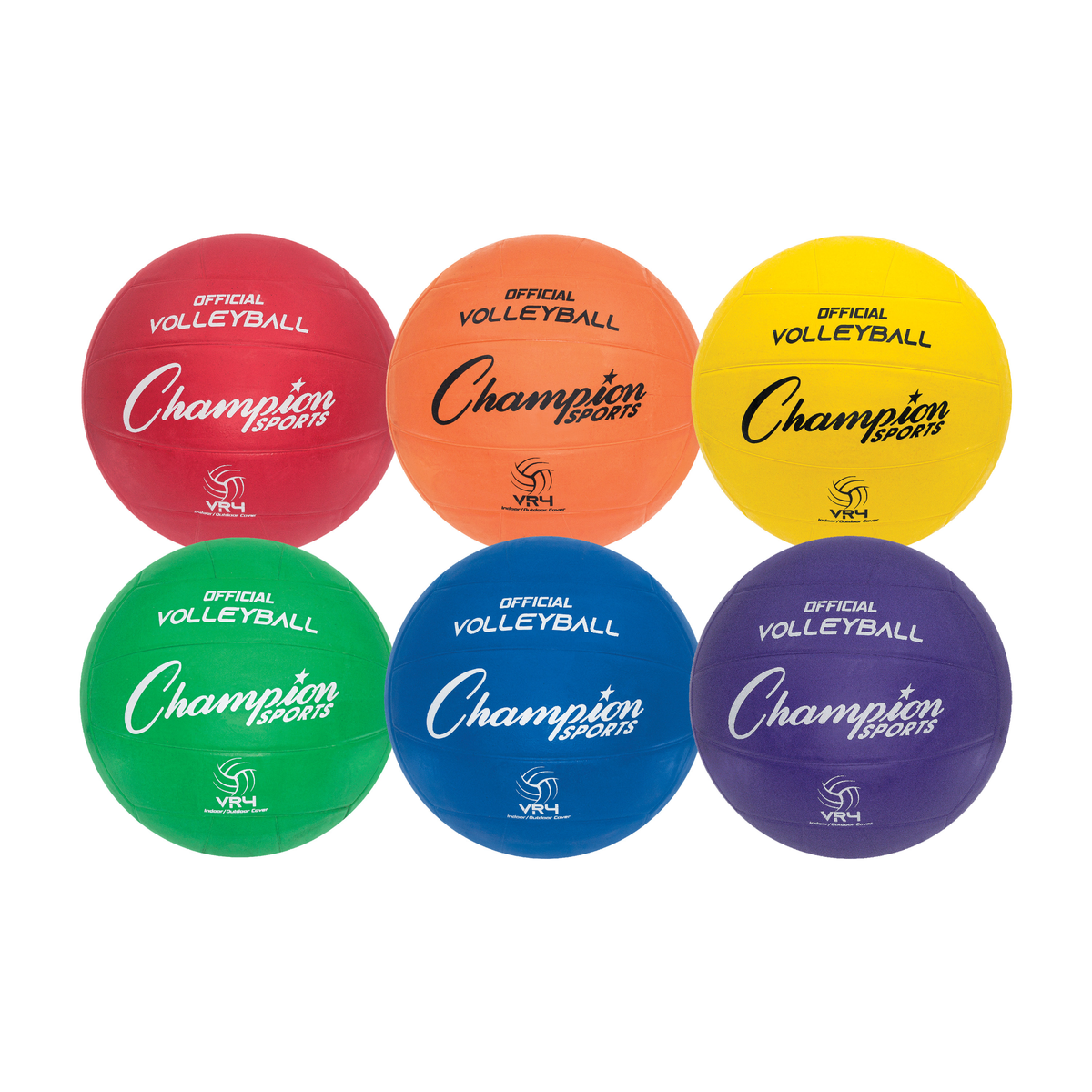 Champion Sports Rubber Volleyball, Official Size - Alternate View 10