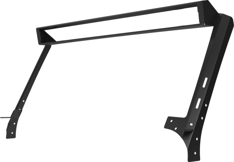 Go Rhino 07-18 Jeep Wrangler JK WLF Windshield Light Mount Frame - 50in Light Bar - View 2