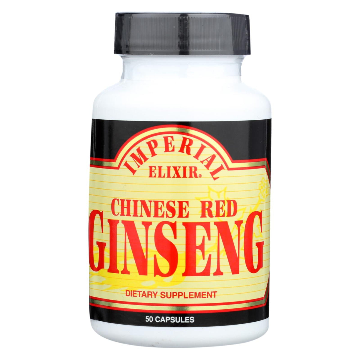 Imperial Elixir Chinese Red Ginseng 500 mg, 50 Capsules - View 2