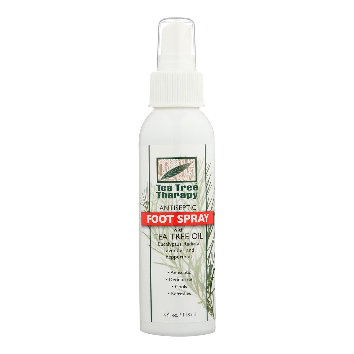 Tea Tree Therapy Antiseptic Foot Spray, 4 oz