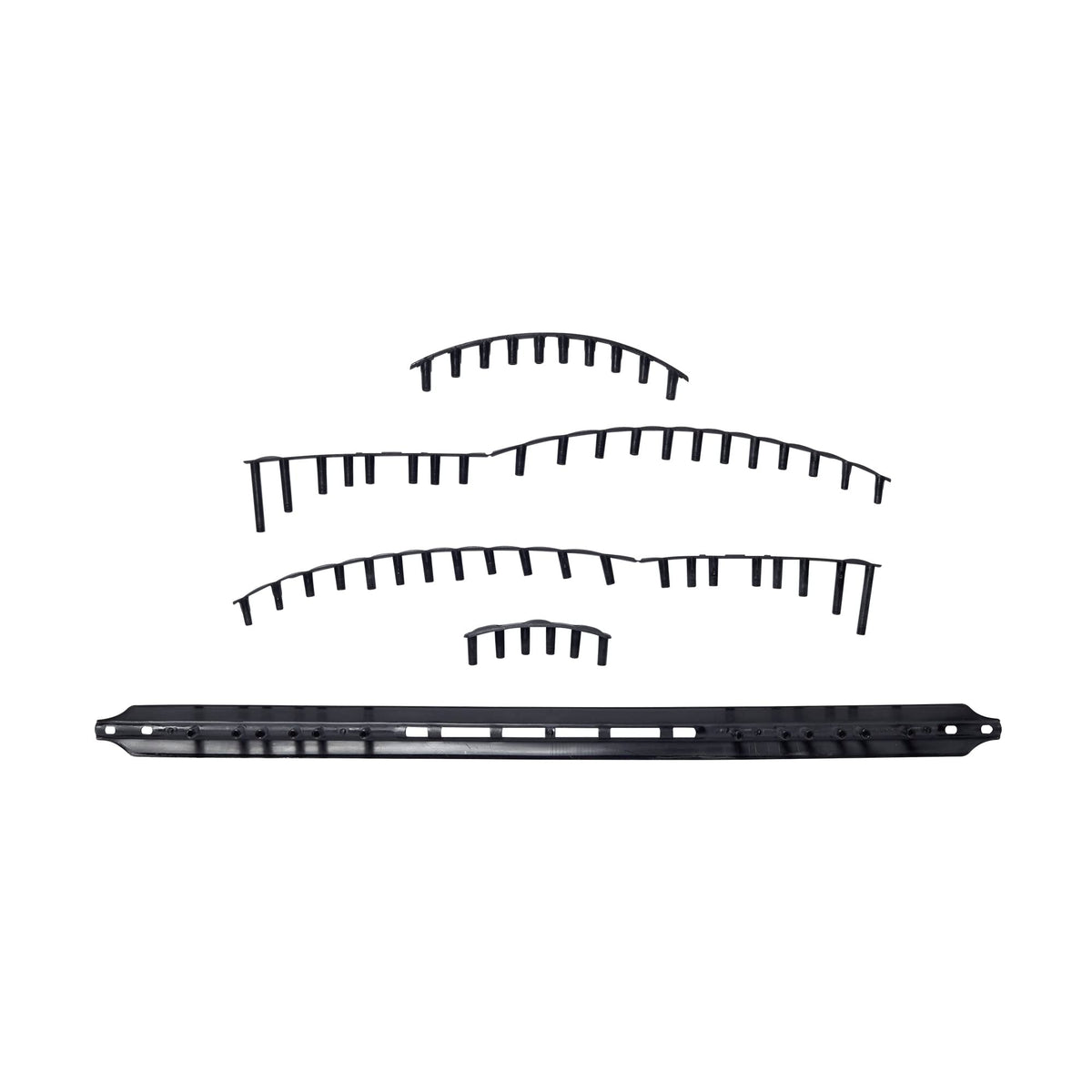Wilson Clash 98 Tennis Racket Bumper and Grommet Set, Black - main view