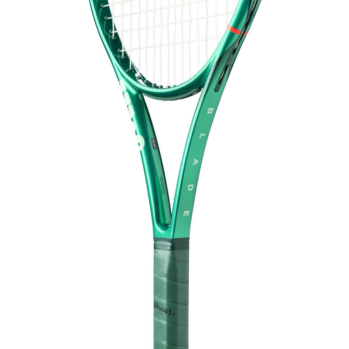 Wilson Blade 100UL V10 Tennis Racket, Unstrung in Championship Green - alternate view 5