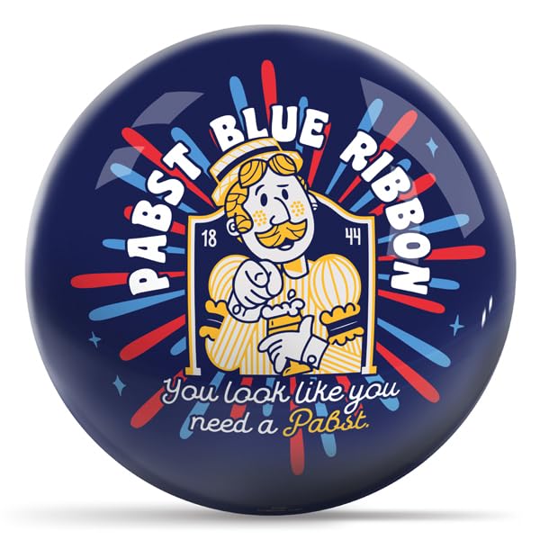 On The Ball Bowling Pabst Need A Pabst Blue - view 1