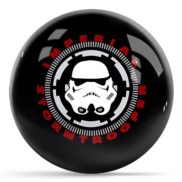 KR Strikeforce Star Wars Imperial Stormtroopers Undrilled Bowling Ball 12b - view 2