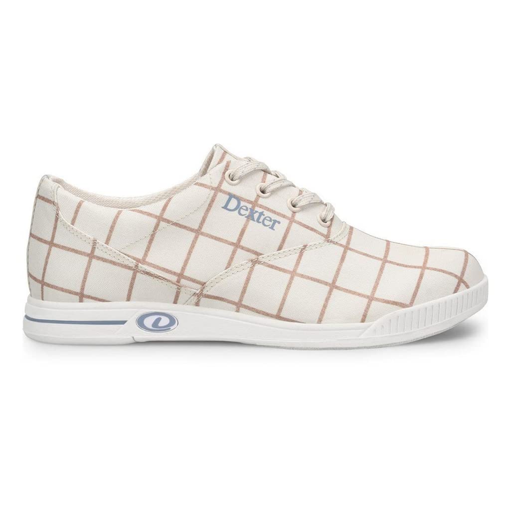 Dexter Women's Kerrie Cream Plaid Bowling Shoes - view 3