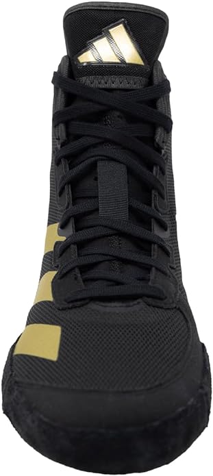 Adidas Wrestling Adizero Wrestling Shoes 10.5 Black Metallic Gold