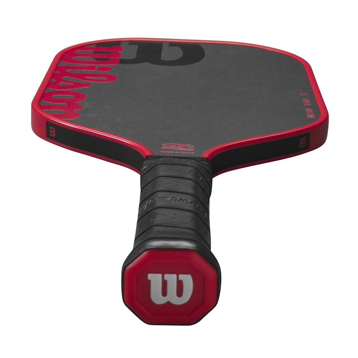 Wilson Blaze 13mm Raw Hybrid Pickleball Paddle, Black/Red - alternate view 3