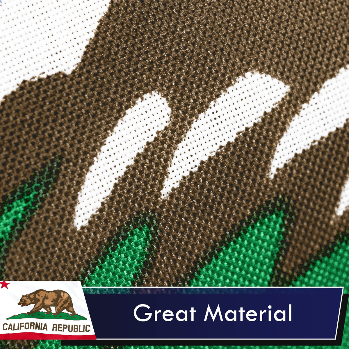 California State Flag 100D Printed Polyester 3x5 Ft - View 4