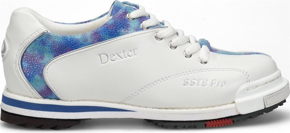 Dexter Women's SST 8 Pro White/Blue Tie Dye Bowling Shoes - view 3