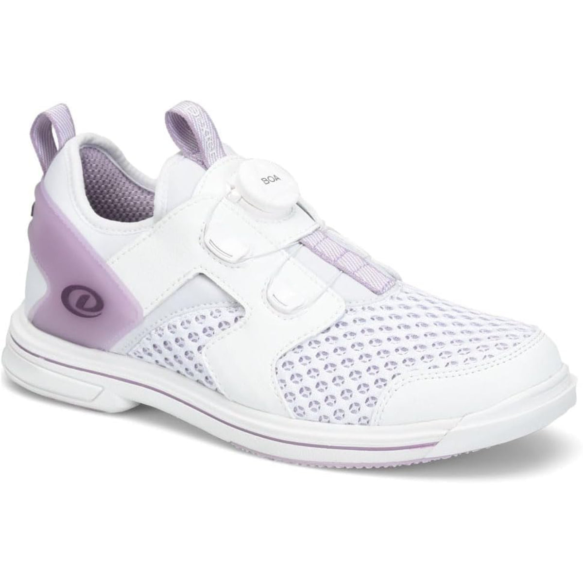 Dexter Women’s DexLite Pro BOA White Lavender Right Hand Bowling Shoes