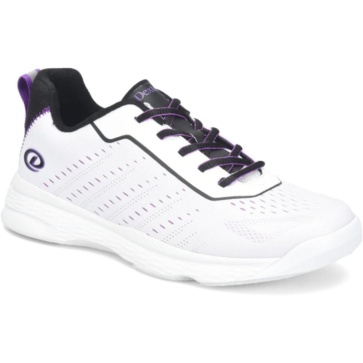 Dexter Trixie White Black Purple Women’s Bowling Shoes