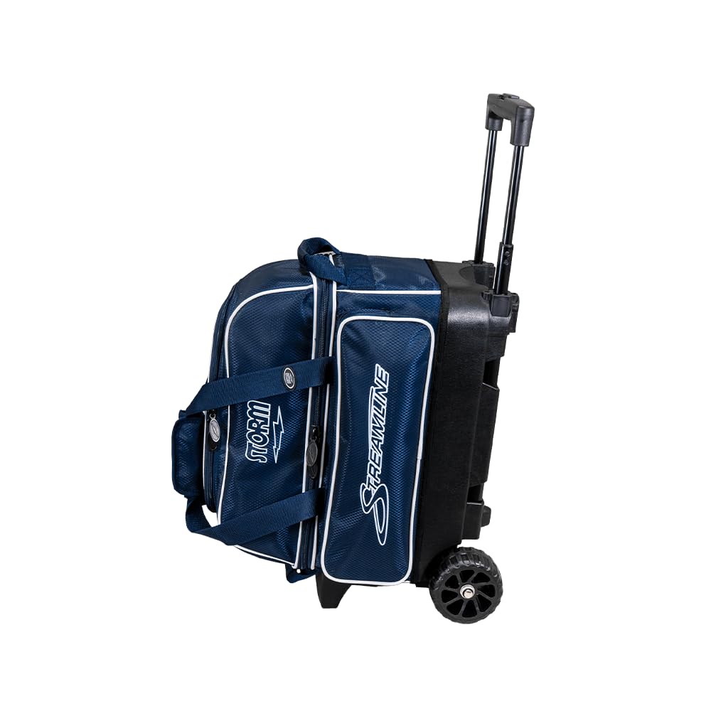 Storm 2-Ball Streamline Bowling Bag (Navy/Gray) - view 4