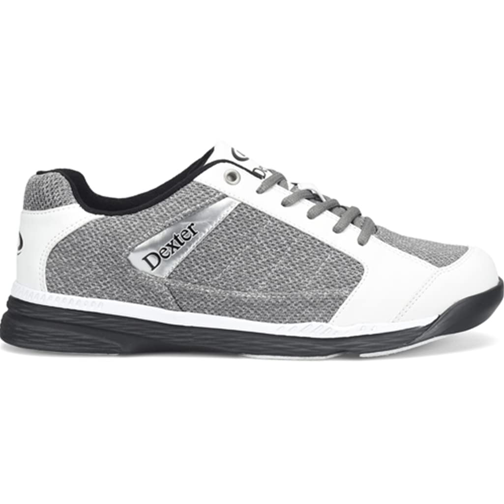 Dexter Mens Wyoming Bowling Shoes - Lt Grey/White - view 1