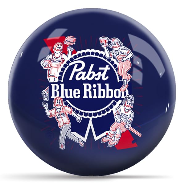 On The Ball Bowling Pabst Sports Guys Blue - view 1