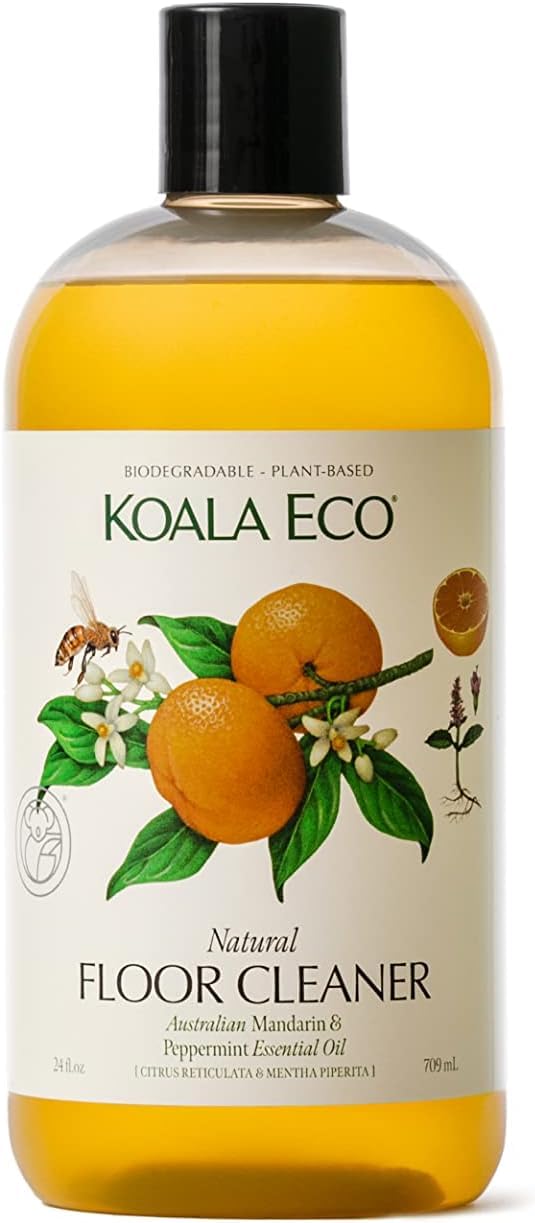 Koala Eco Peppermint Floor Cleaner, 16.9 fl oz (Case of 6)
