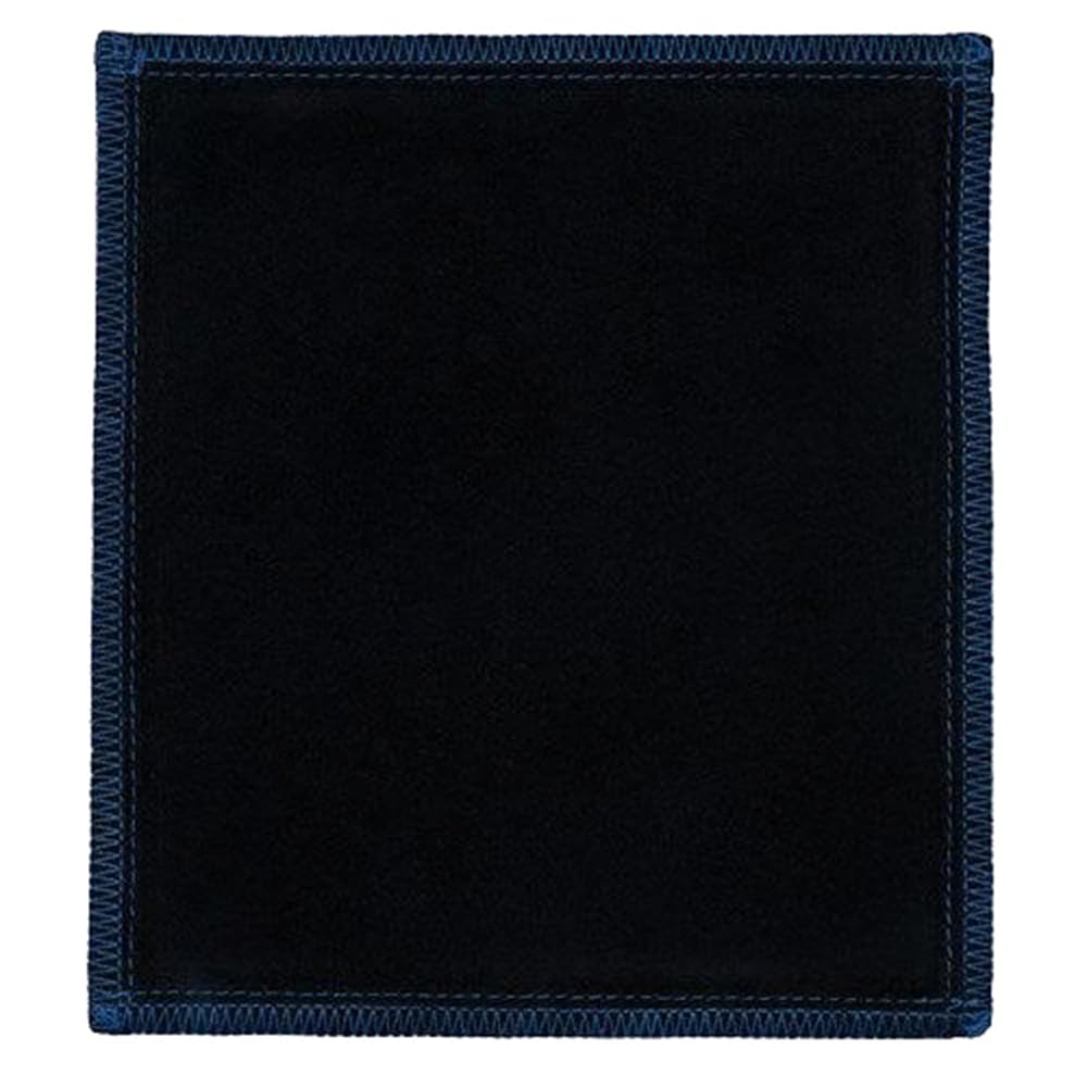 BSI Bowling Ball Shammy Pad – Dual Surface Leather Towel for Cleaning & Removing Oil, Restore Grip & Consistent Reaction, Royal Blue/Black, Sports Accessories - view 2