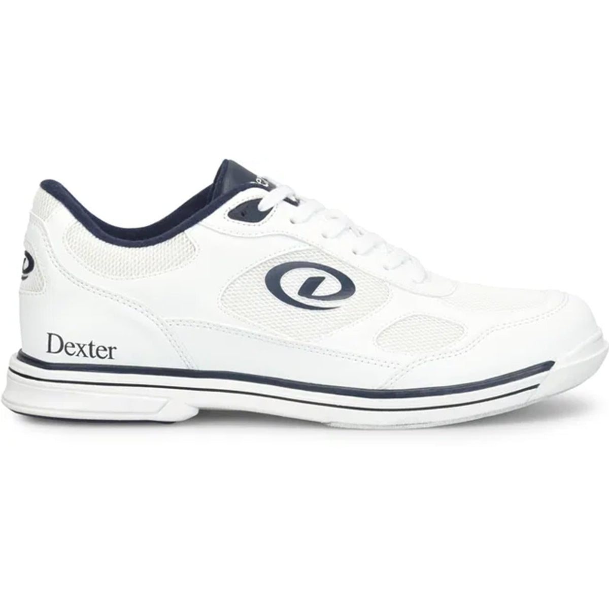 Dexter Men's Randy Bowling Shoe White/Navy - Wide Width - view 3