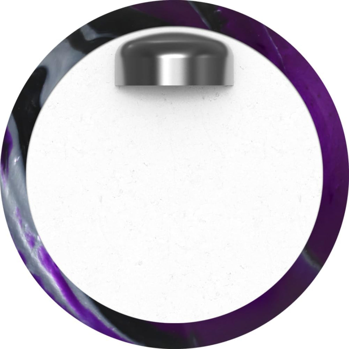 Motiv Aspire Polyester Spare Bowling Ball | Purple/Black/Silver