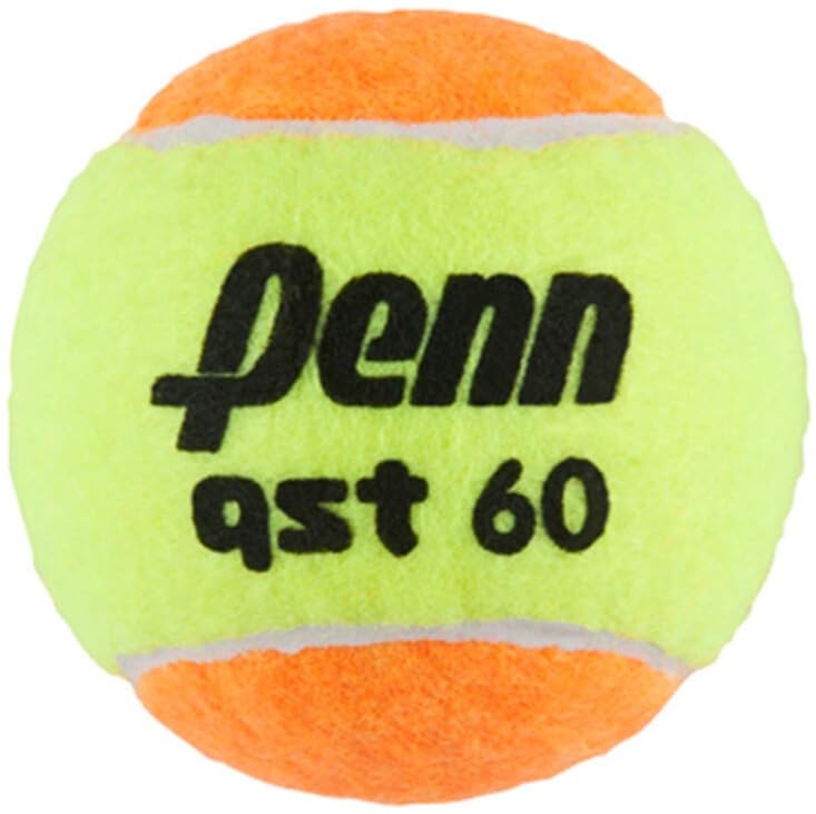 Penn QST 60 Orange Felt Tennis Balls - 6 Bag Case, 72 Balls - detail