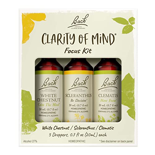 Bach Focus Kit Clarity of Mind (3 ct), 0.7 fl oz