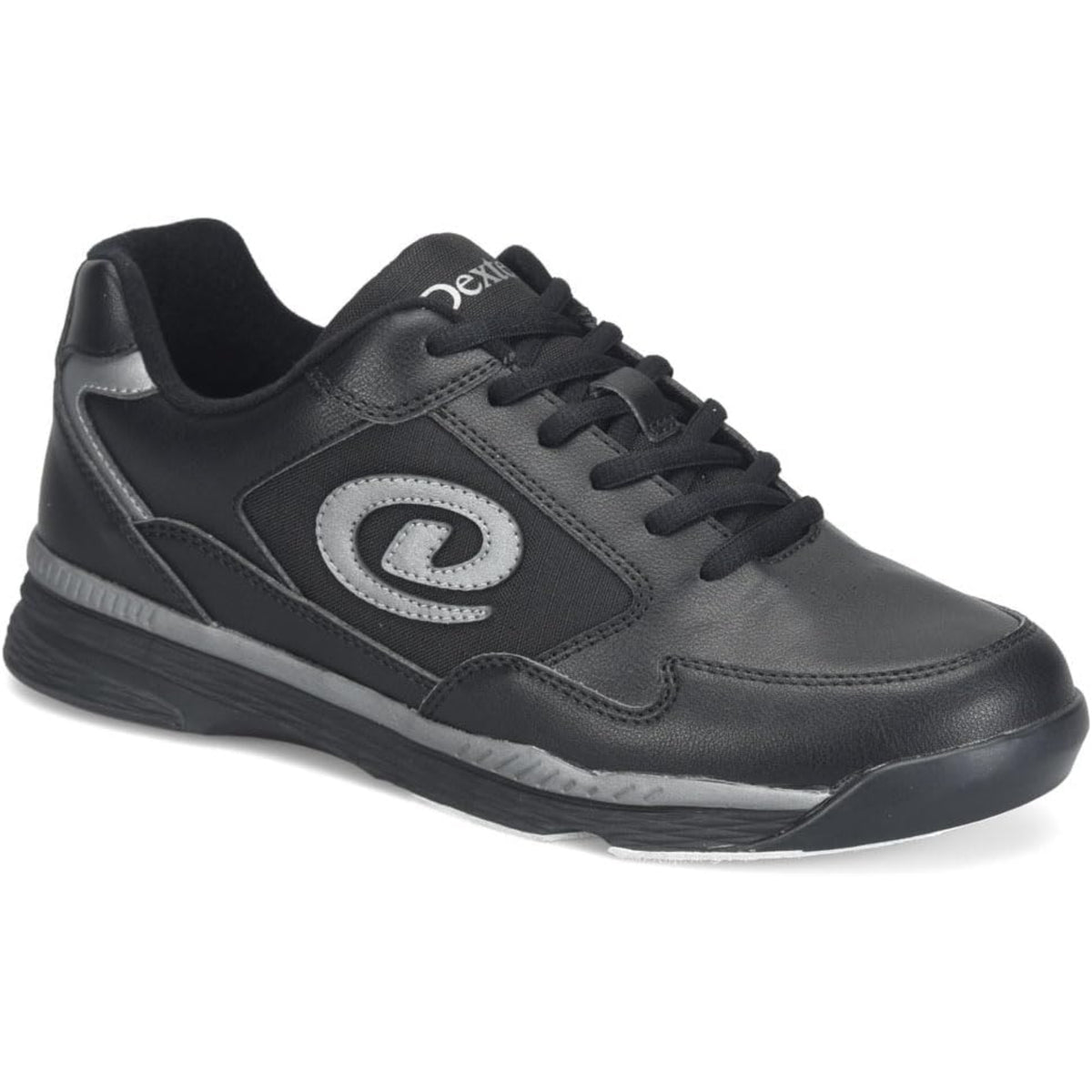 Dexter Mens Ricky V Black Alloy Wide Bowling Shoes