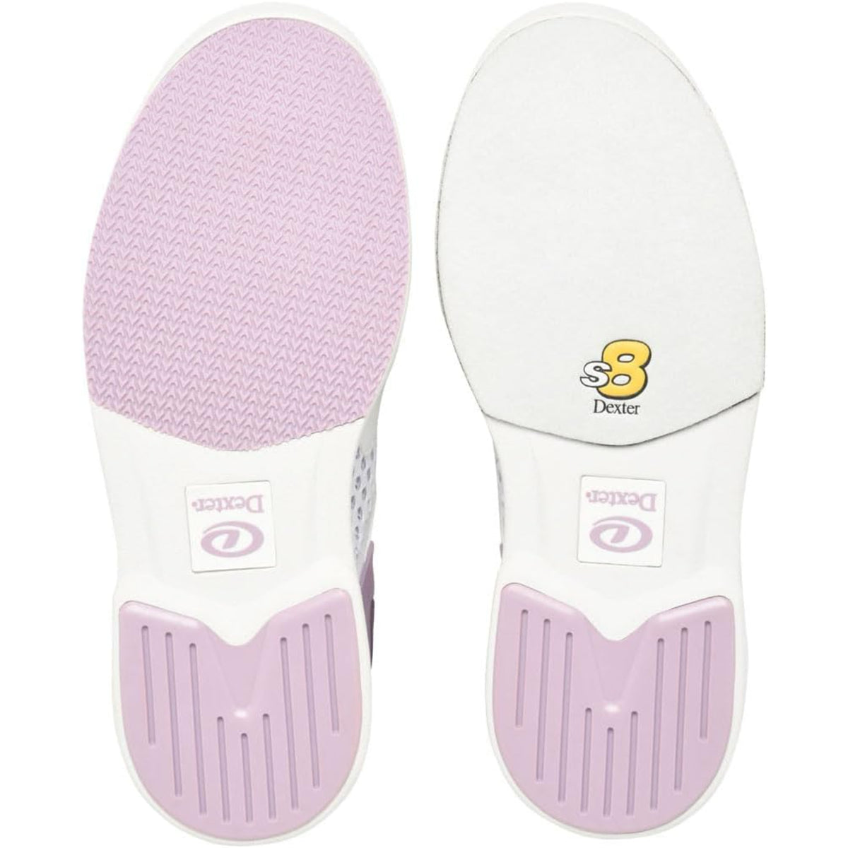 Dexter Women’s DexLite Pro BOA White Lavender Right Hand Bowling Shoes