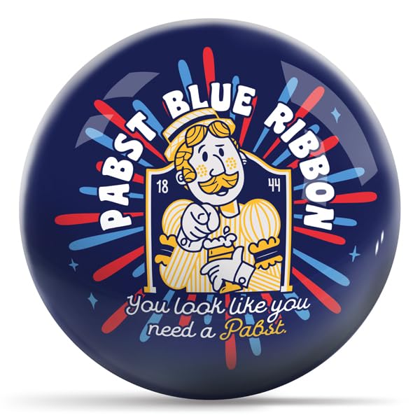 On The Ball Bowling Pabst Need A Pabst Blue - view 2