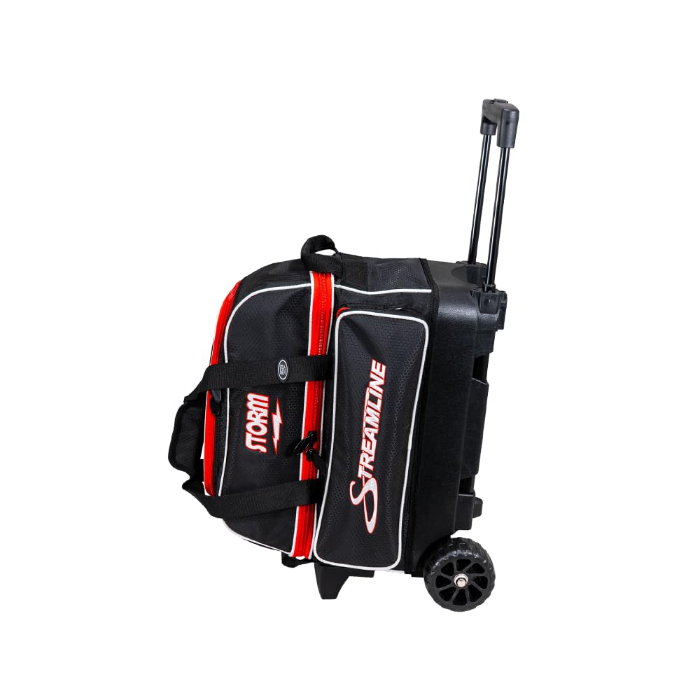 Storm 2-Ball Streamline Bowling Bag Black/Red - view 4