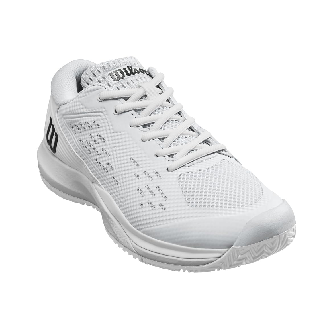 Wilson Rush Pro Ace Womens Tennis Shoes, White/White/Black - alternate view 1