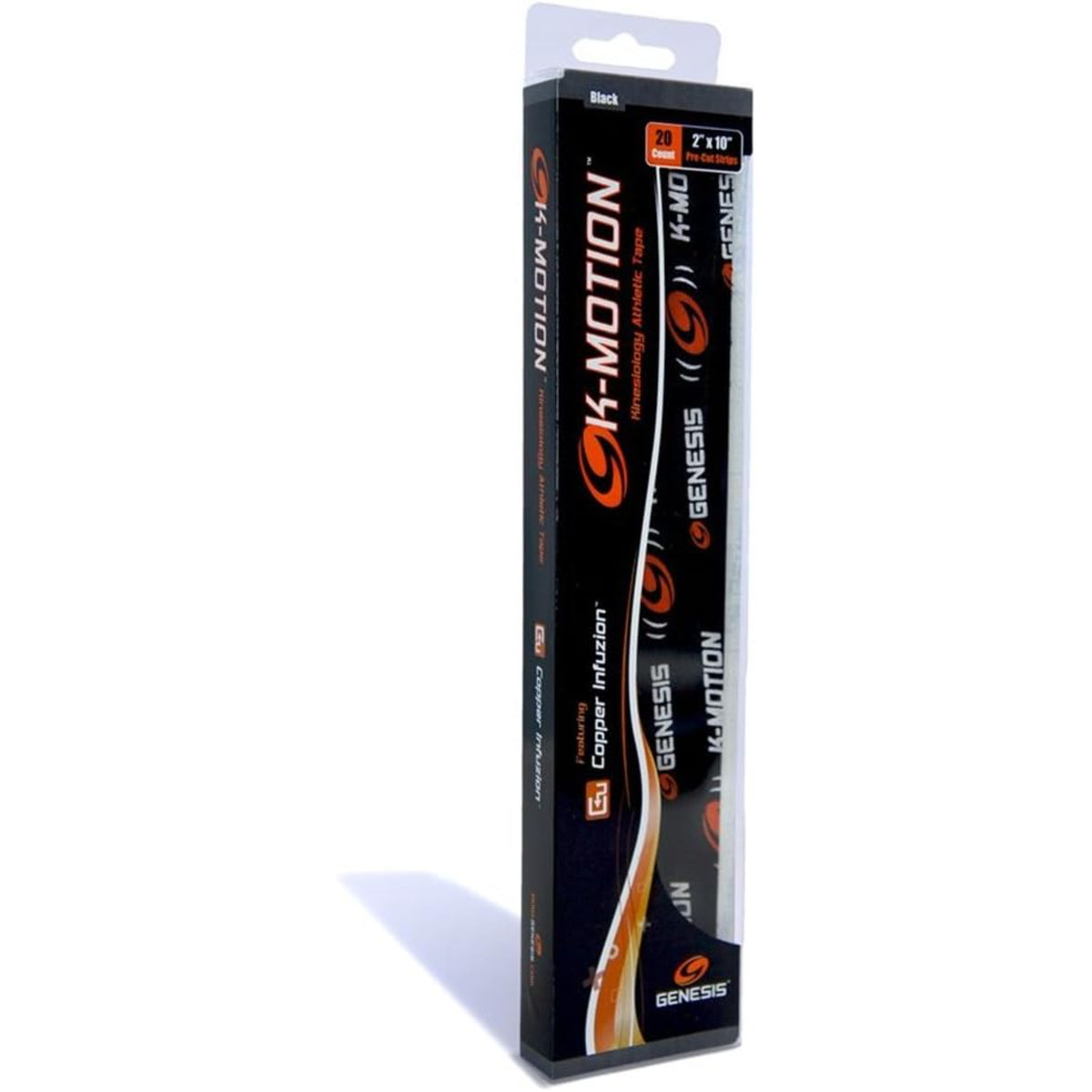 Genesis K-Motion Tape with Copper Infuzion Pre-Cut Pack