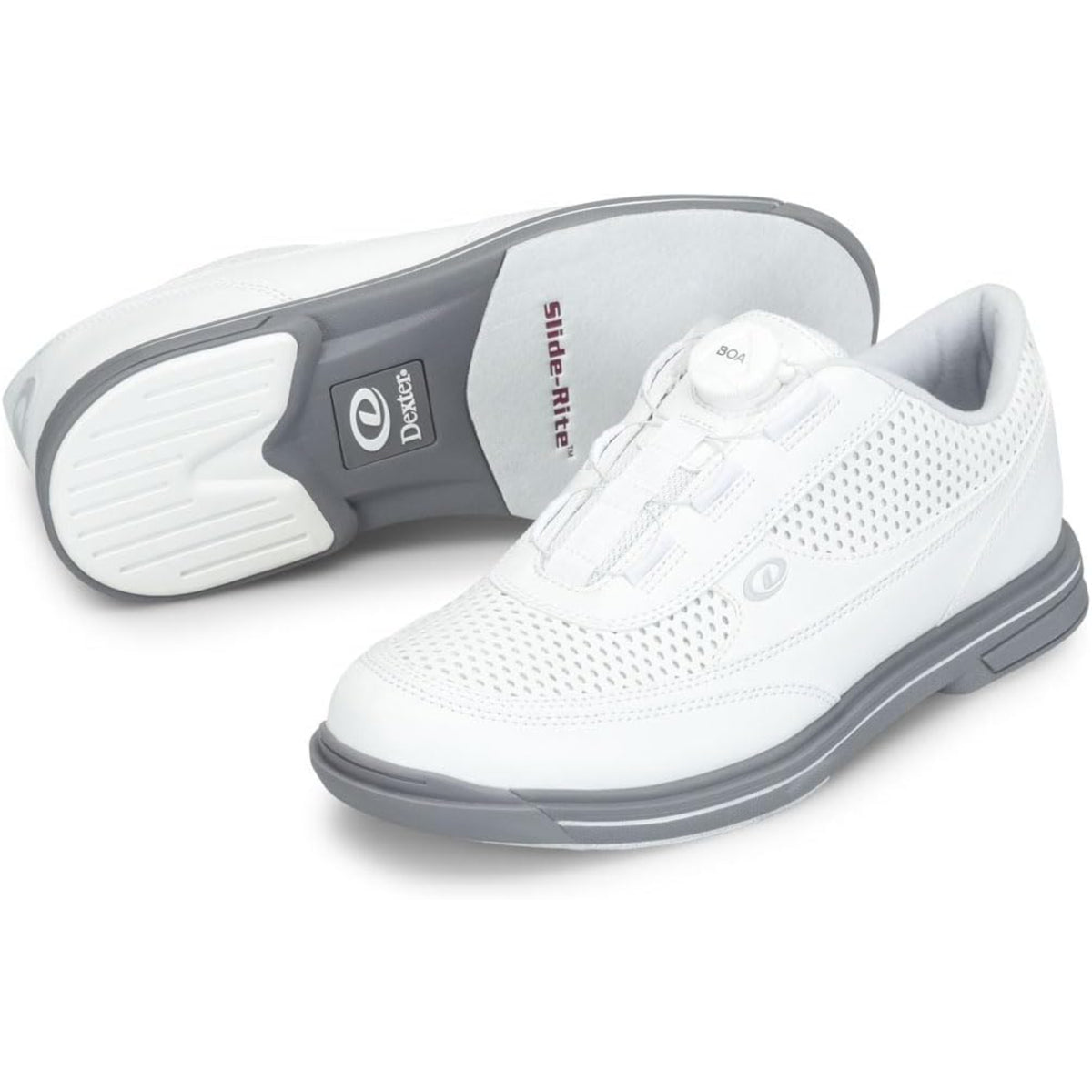 Dexter Turbo Boa White Men’s Bowling Shoes
