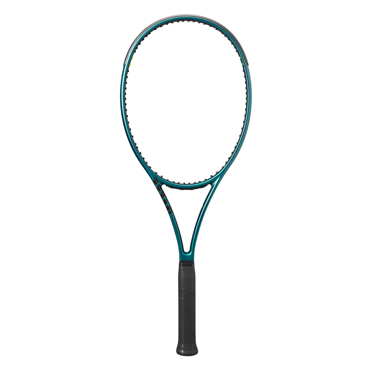 Wilson Blade 98 18x20 V9 Tennis Racket, Unstrung in Emerald Green - main view