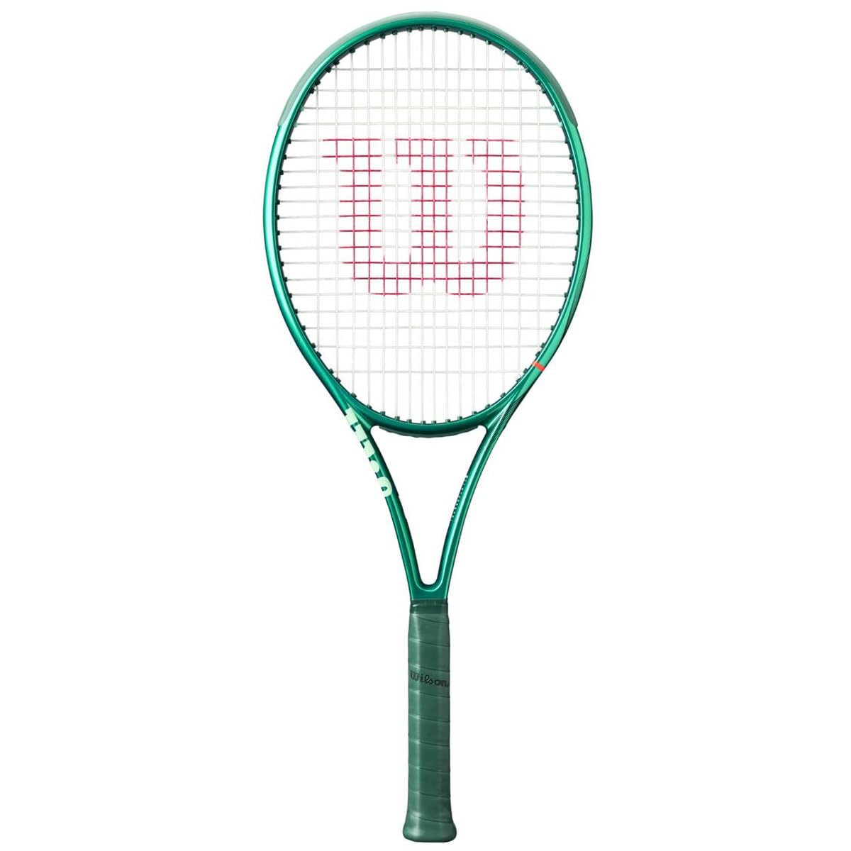 Wilson Blade 100UL V10 Tennis Racket, Unstrung in Championship Green - main view