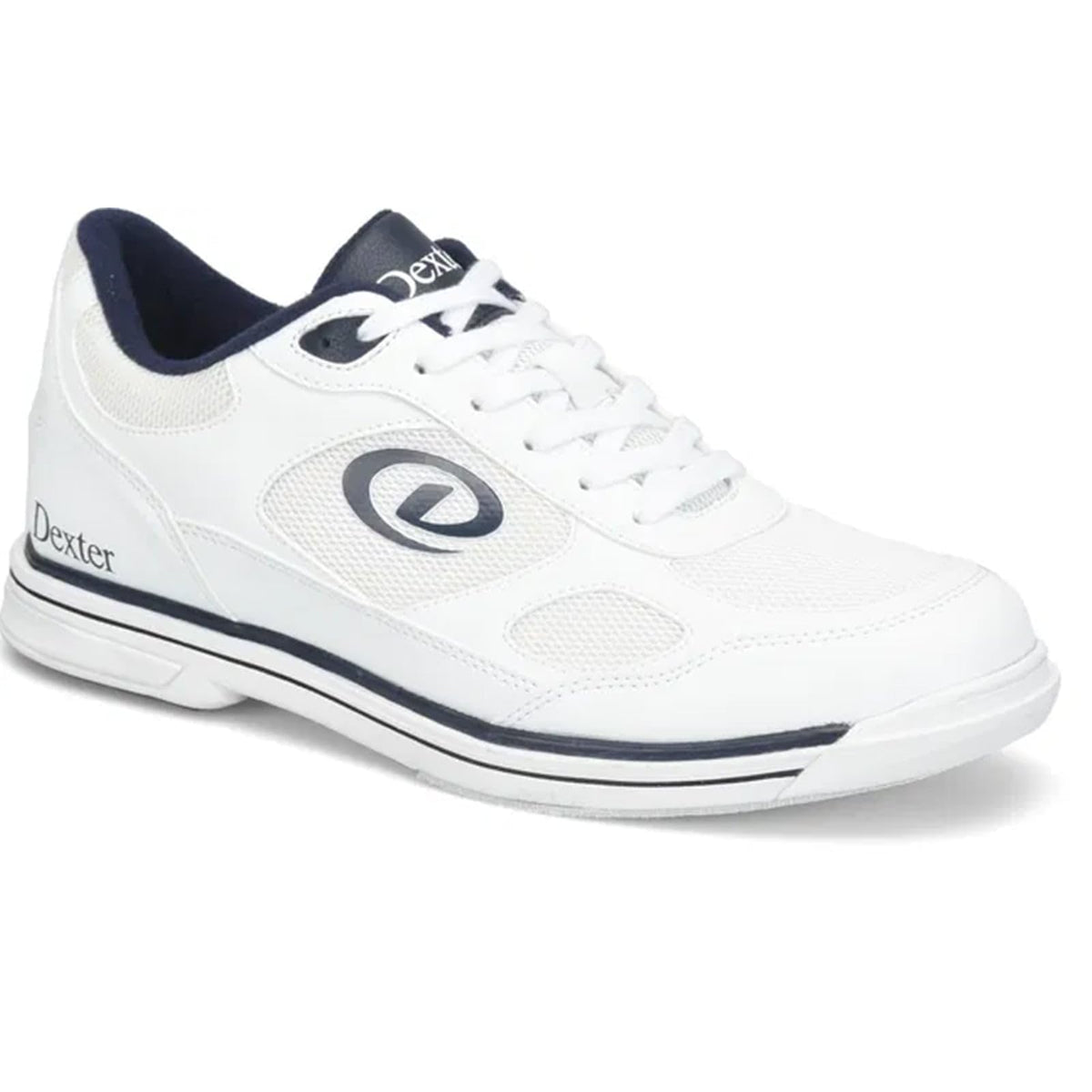 Dexter Men's Randy Bowling Shoe White/Navy - Wide Width - view 1